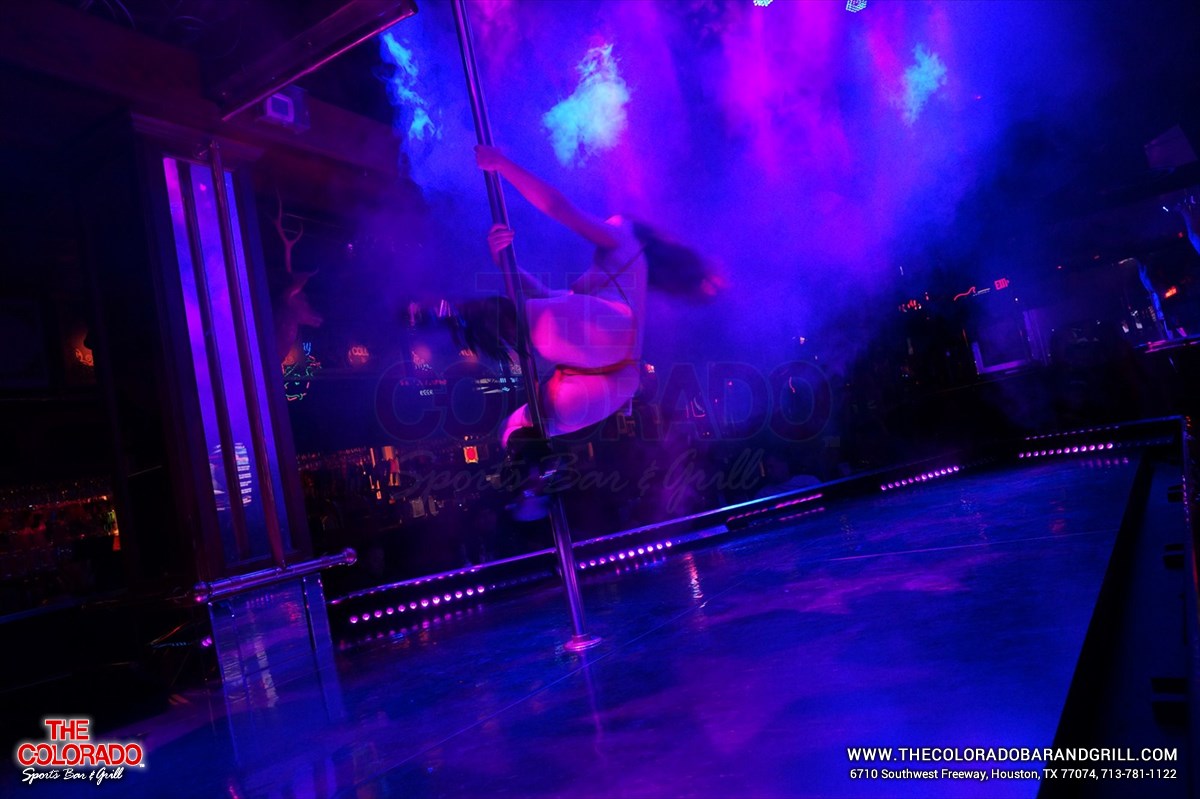 Dancers on the Pole and the Stage